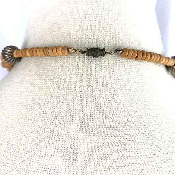 Chunky Parrot Pendant Necklace Bird Large Big Statement Bold Beaded Vintage - Picture 5 of 5